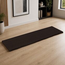 Solid Oak Wooden Tabletop Brown 180x60cm Replacement Board