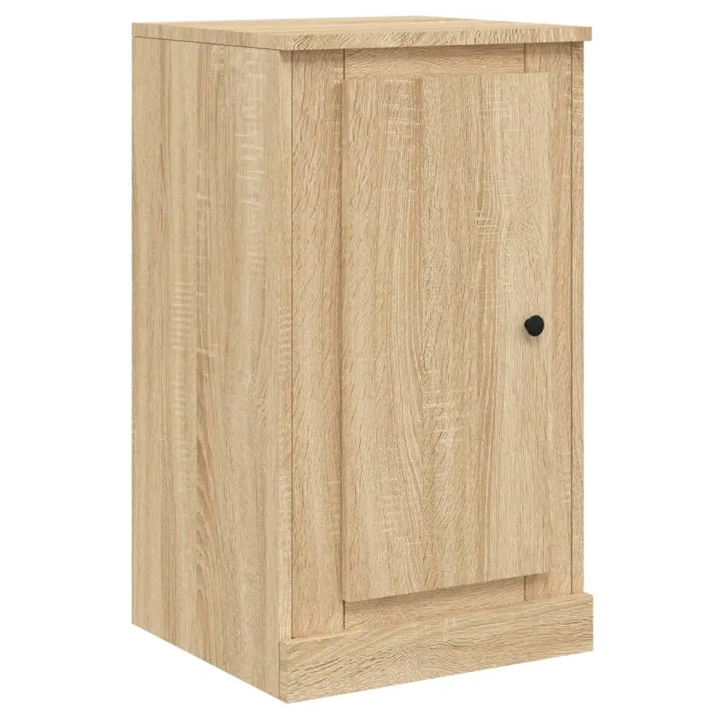 3-Piece Brown Engineered Wood Sideboard Set
