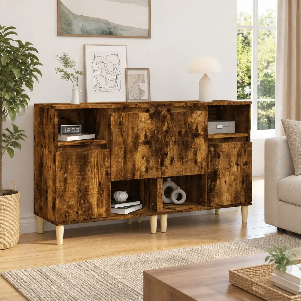 Brown Sideboard Cabinet 60x35x70cm