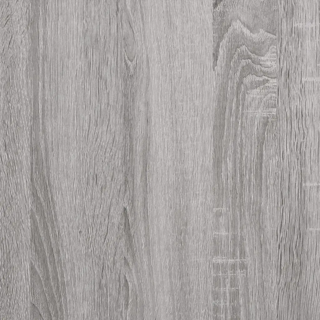 Sideboard Cabinet Grey 60x35x70 cm Engineered Wood 2 Piece