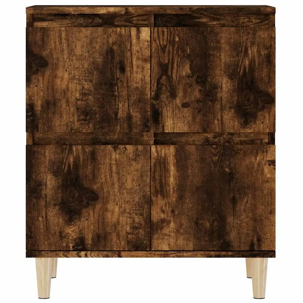 Brown Engineered Wood Sideboard Cabinet 60x35x70cm