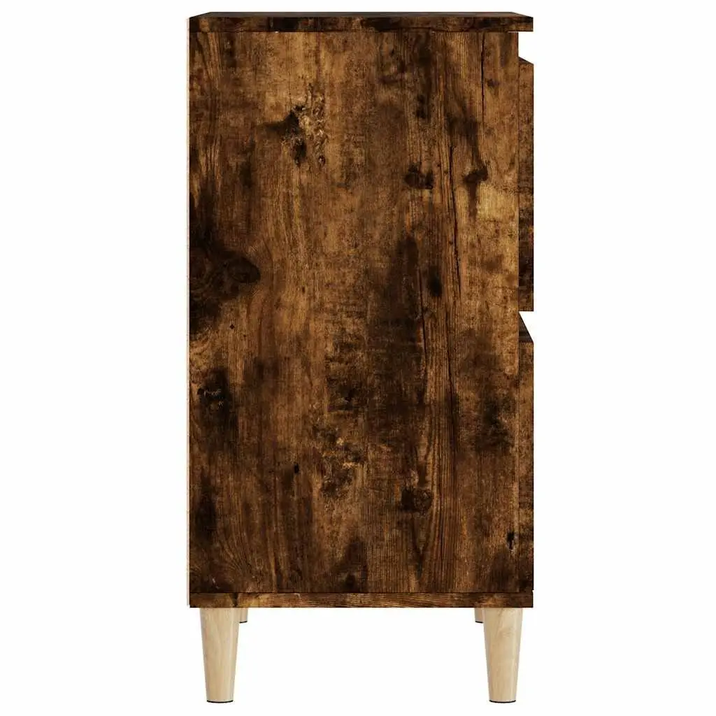 Brown Engineered Wood Sideboard Cabinet 60x35x70cm