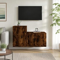Wall-Mounted TV Cabinet Set for Living Room Comfort