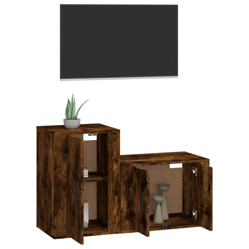 Wall-Mounted TV Cabinet Set for Living Room Comfort