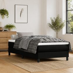 Cozy Box Spring Bed with Pocket Spring Mattress 100x200 cm