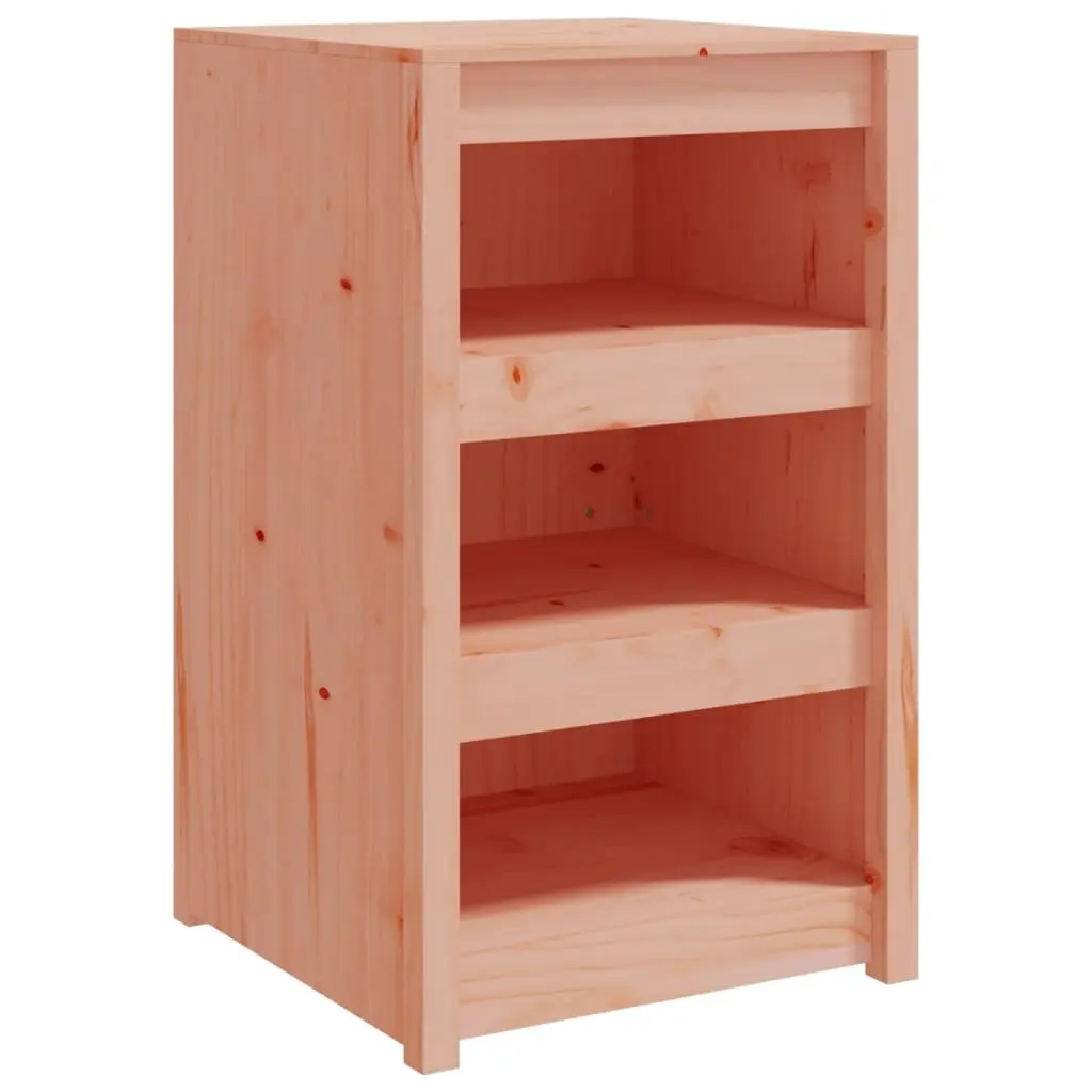 Garden Storage Cabinets 2 pcs Solid Wood for Outdoor Kitchens