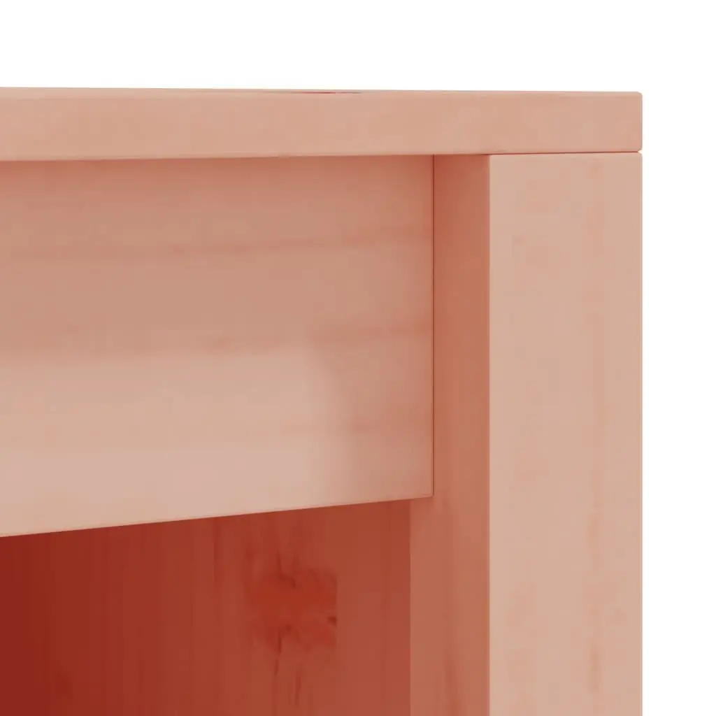 Garden Storage Cabinets 2 pcs Solid Wood for Outdoor Kitchens