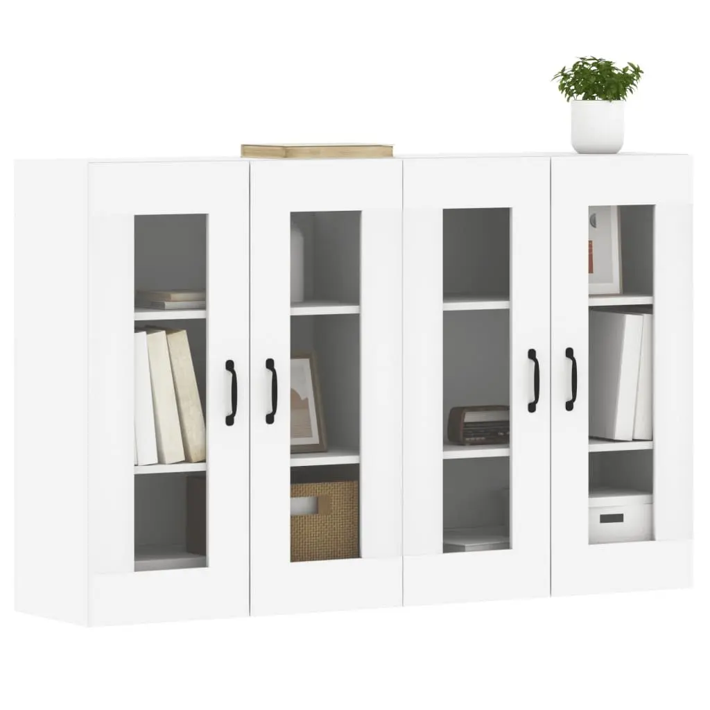 Wall Mounted Storage Cabinets 2 pcs White