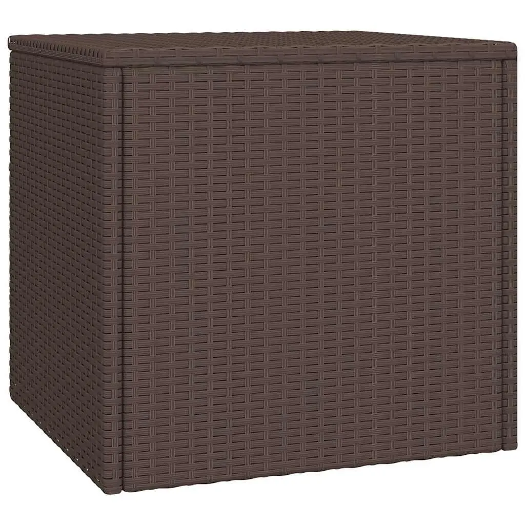 End Tables Set of 3 Brown Rattan Different Sizes Shapes Outdoor PE Rattan