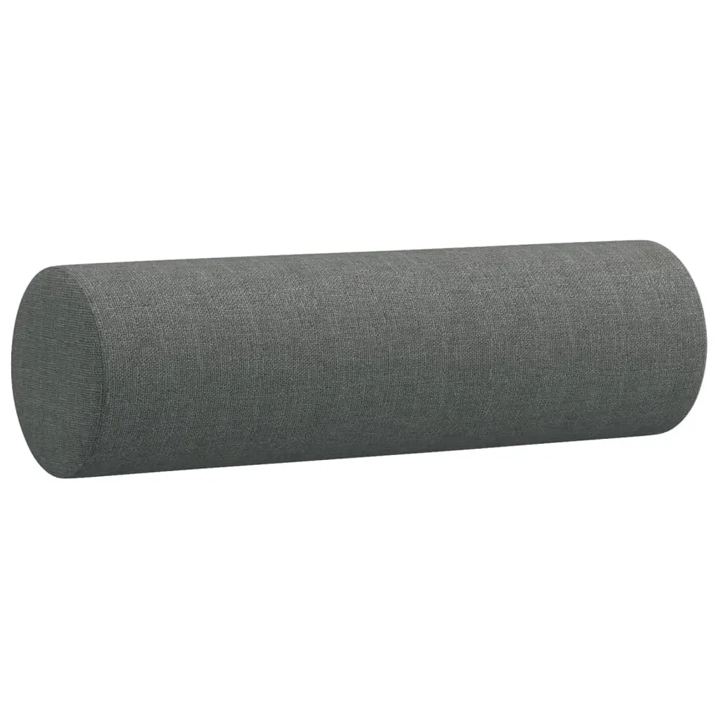 2-Seater Sofa Grey Fabric Modern Lounge Couch 120cm Metal Frame Padded Seats