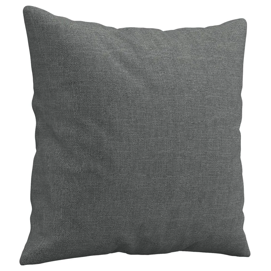 3-Seater Sofa Dark Grey 180cm Modern Fabric Couch