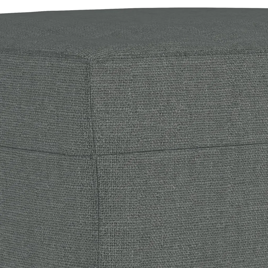 3 Piece Sofa Set Grey Fabric Lounge Suite Living Room Furniture