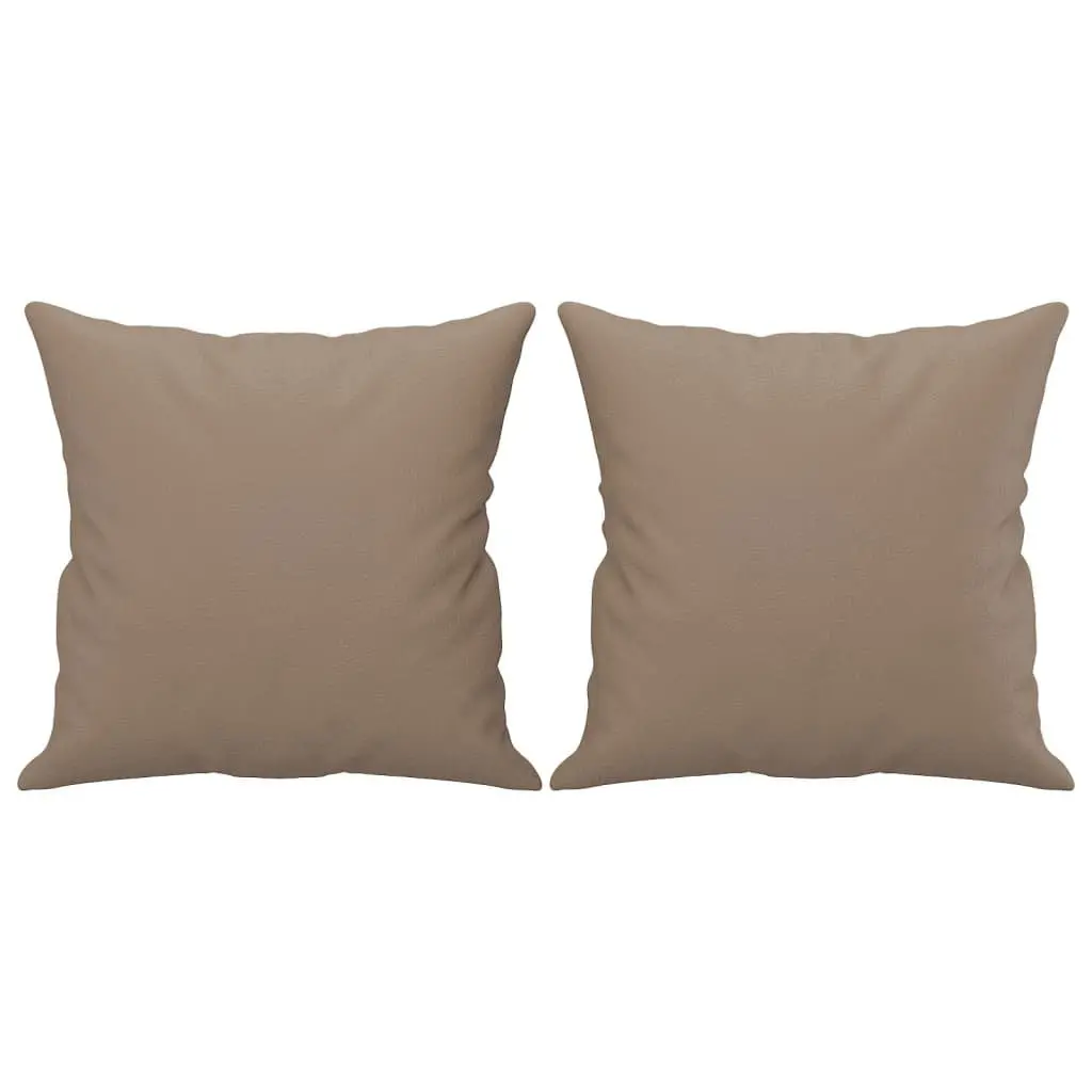 4 Piece Sofa Set Brown Faux Leather Lounge Suite
