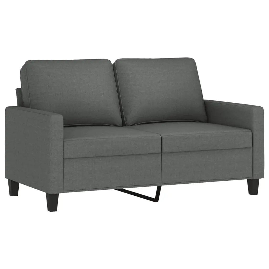 3 Piece Sofa Set Grey Fabric Lounge Suite Living Room Furniture