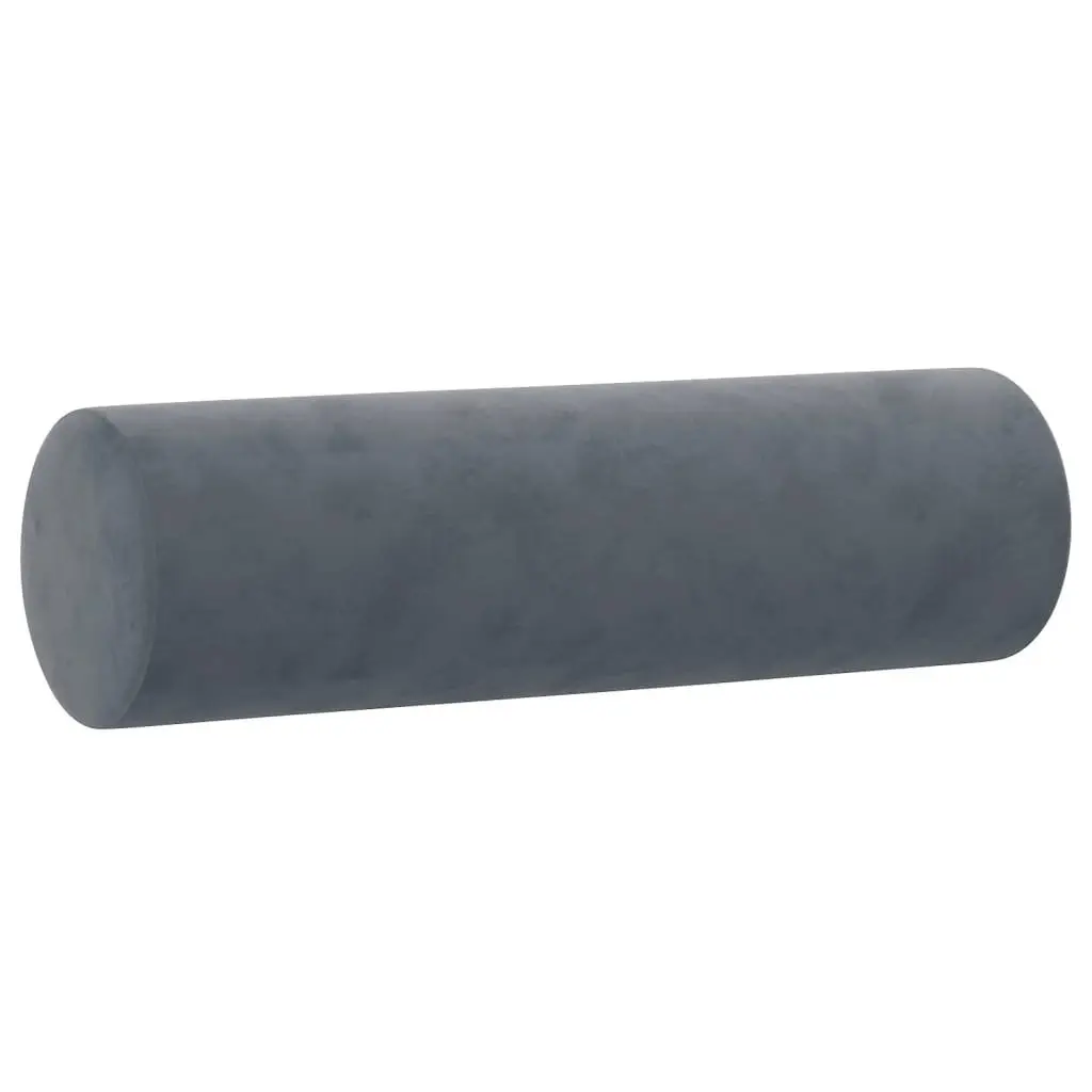 3 Piece Sofa Set Grey Velvet 2-Seater Couch Armchair Footstool with Pillows