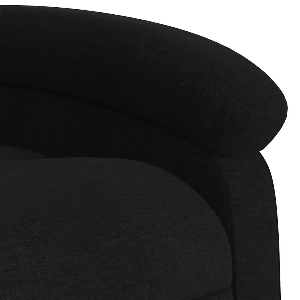 Electric Recliner Chair Power Lift Fabric Black Stand Up Massage Armchair