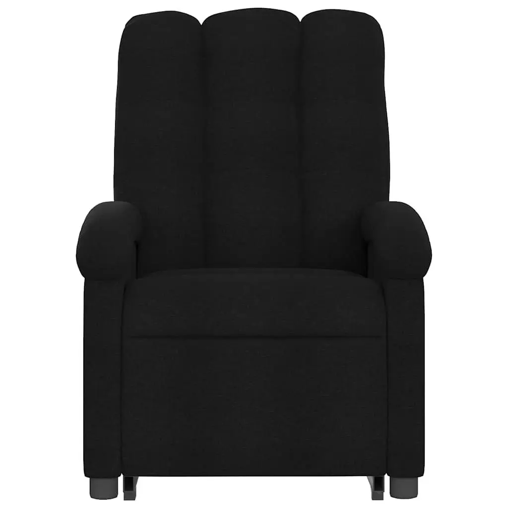 Electric Recliner Chair Power Lift Fabric Black Stand Up Massage Armchair