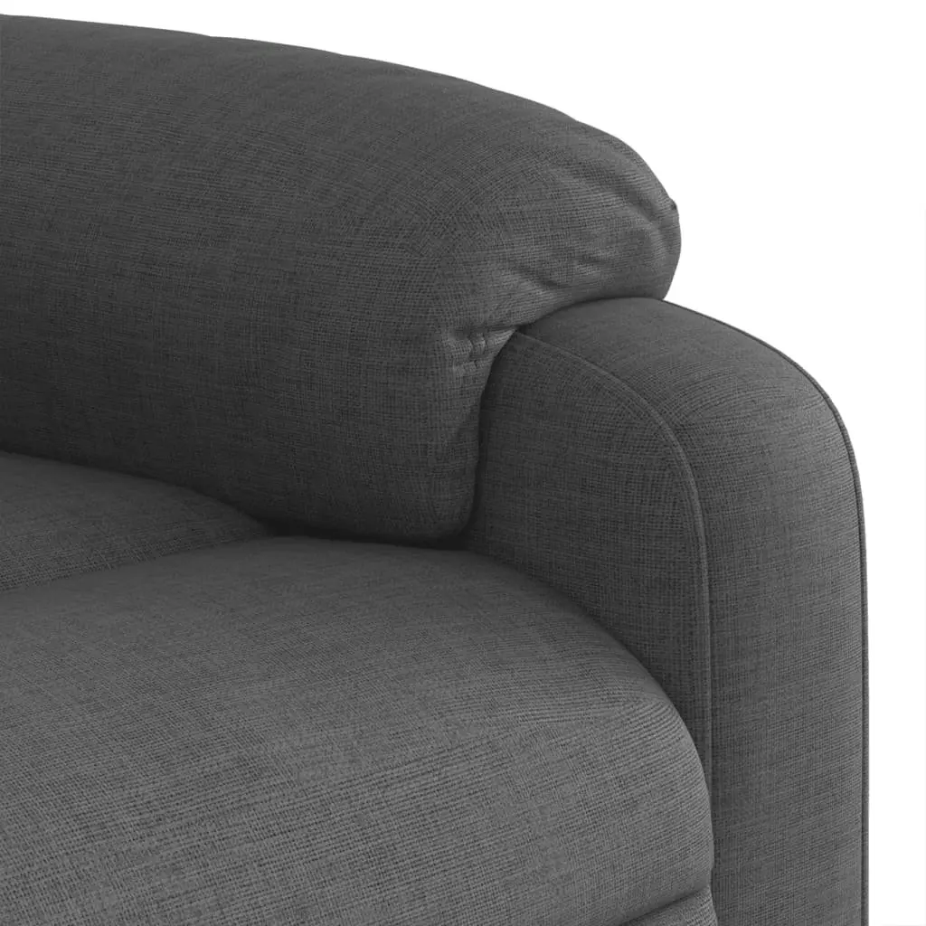 Grey Fabric Massage Recliner Chair with Vibration