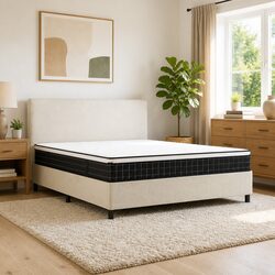 Bonnell Spring Mattress with Medium Firm Support 183x203cm