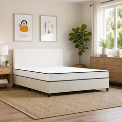 Medium Firm Bonnell Spring Mattress with Breathable Fabric
