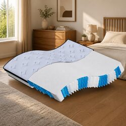 Queen Size Pocket Spring Mattress 152x203 cm Medium Firm