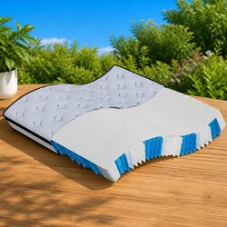 King Size Pocket Spring Mattress 183x203 cm Medium Firmness