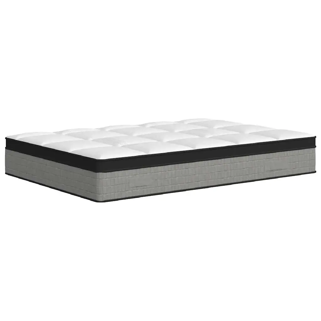 Double Size Pocket Spring Mattress 137x190 cm White