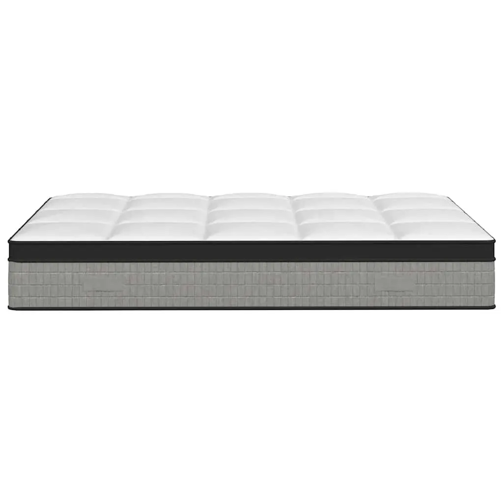 Double Size Pocket Spring Mattress 137x190 cm White