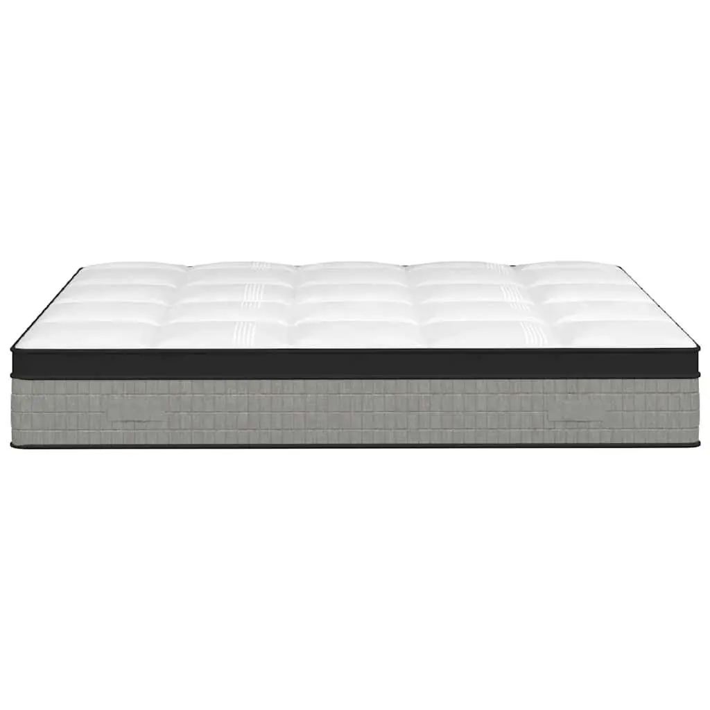 Pocket Spring Mattress King Size Medium Plus 183x203 cm White Bedroom Sleep