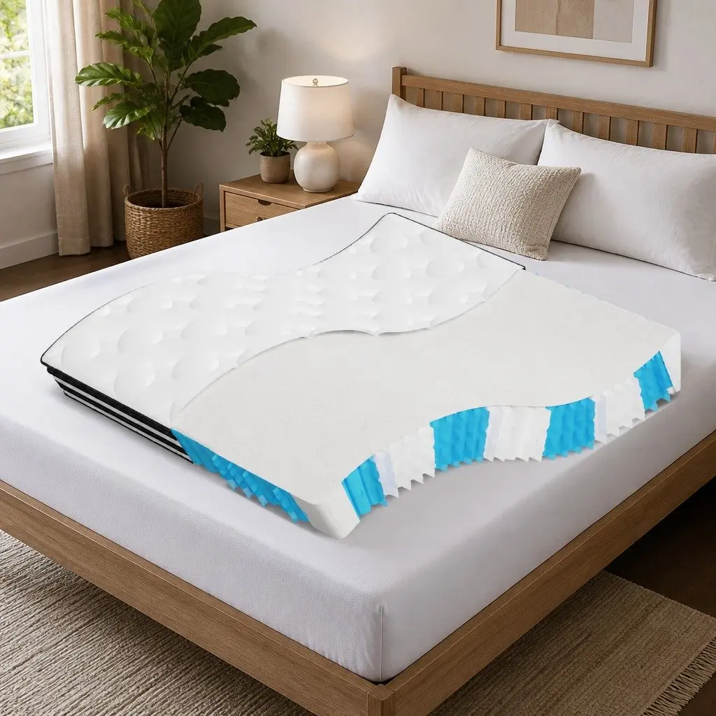 King Size Pocket Spring Mattress 183x203cm