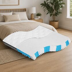 Comfortable King Size Pocket Spring Mattress 183x203cm