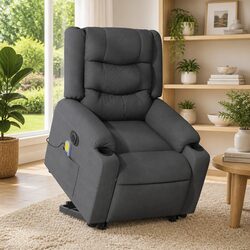Electric Stand-Up Massage Recliner Chair for Relaxation