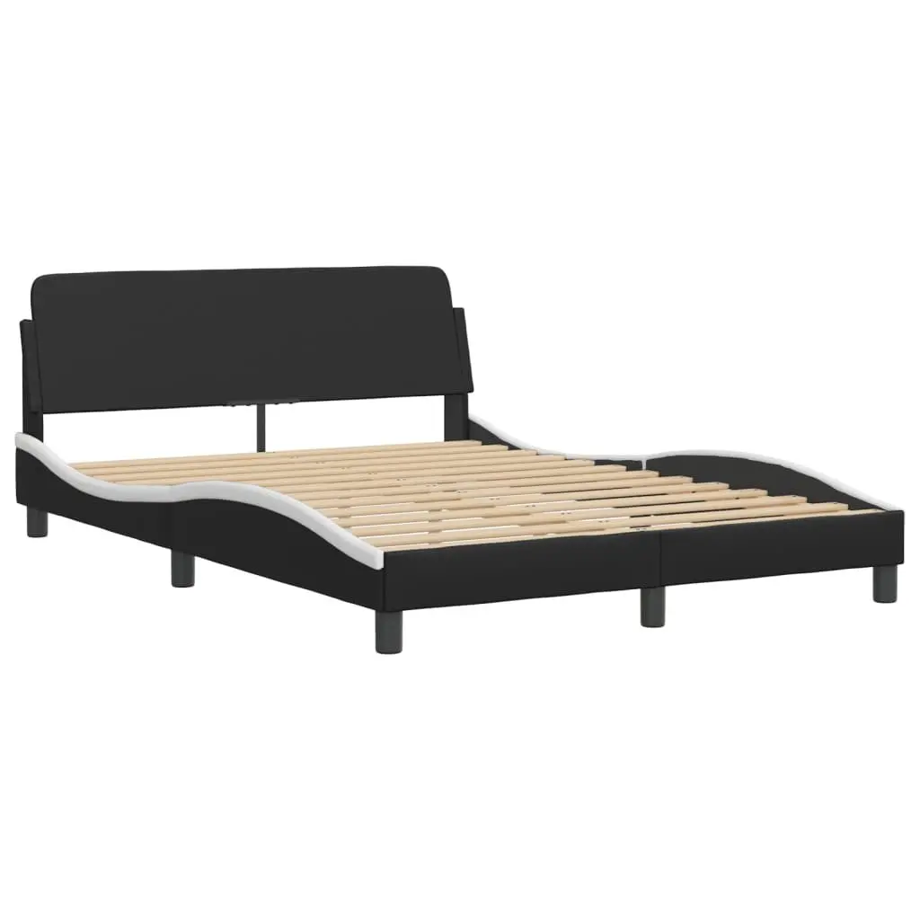 Double Bed Frame with Padded Headboard