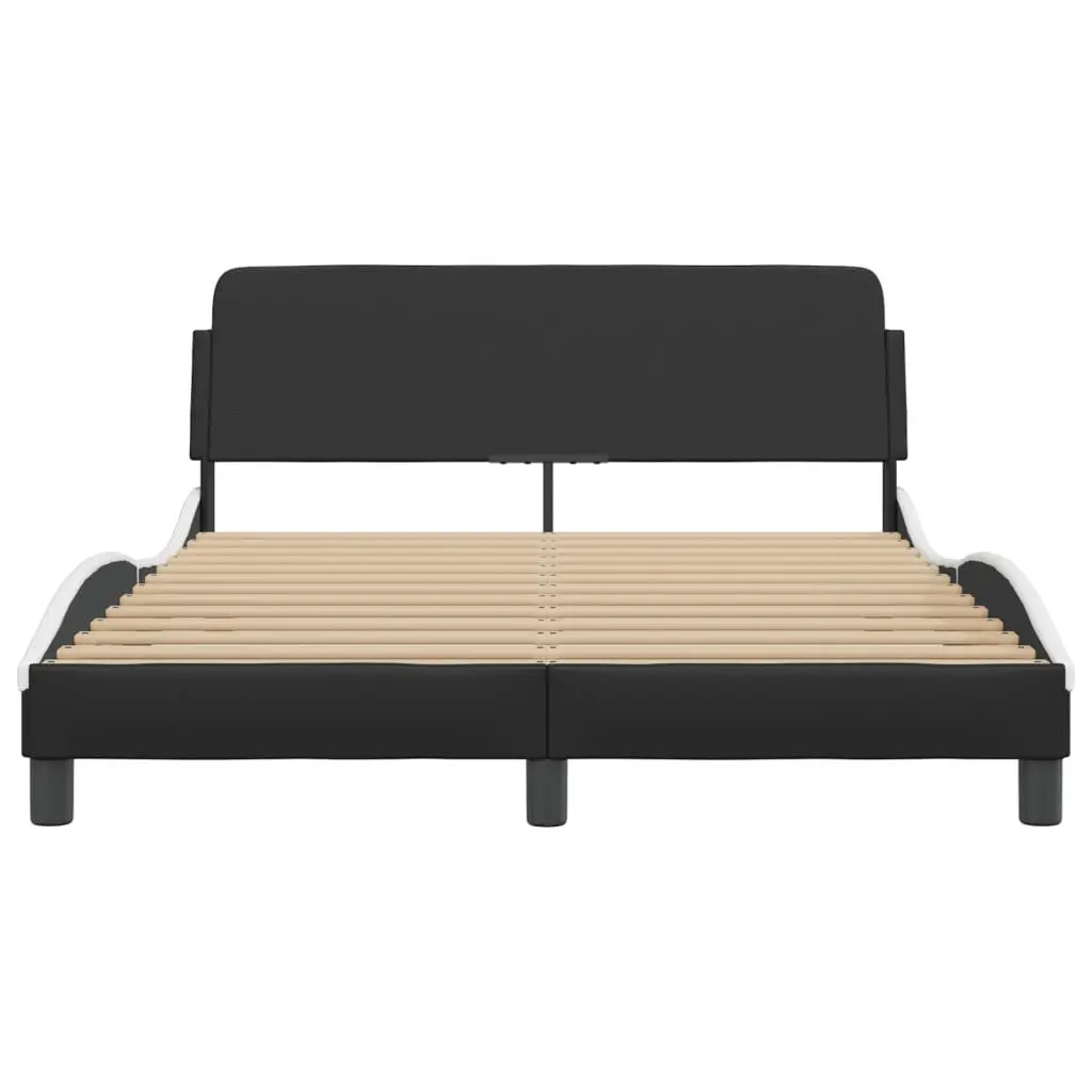 Double Bed Frame with Padded Headboard