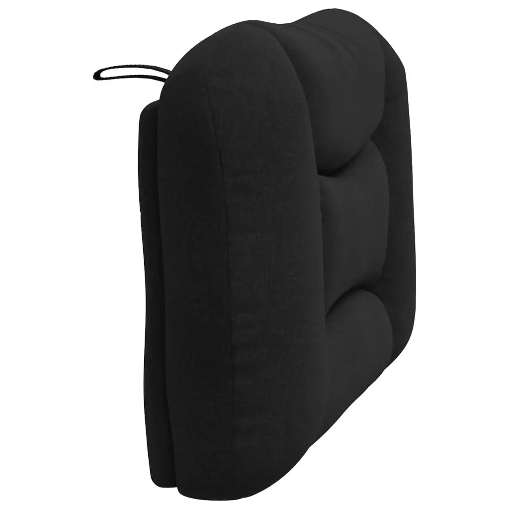 Headboard Cushion Black 90cm Fabric Wall Mounted Bed Pillow Support