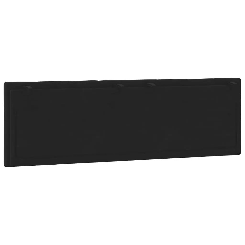 Hanko Black Velvet Headboard Cushion 153cm