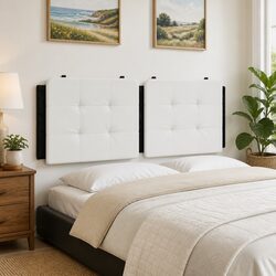 Upholstered Headboard Cushion 137cm for Double Beds