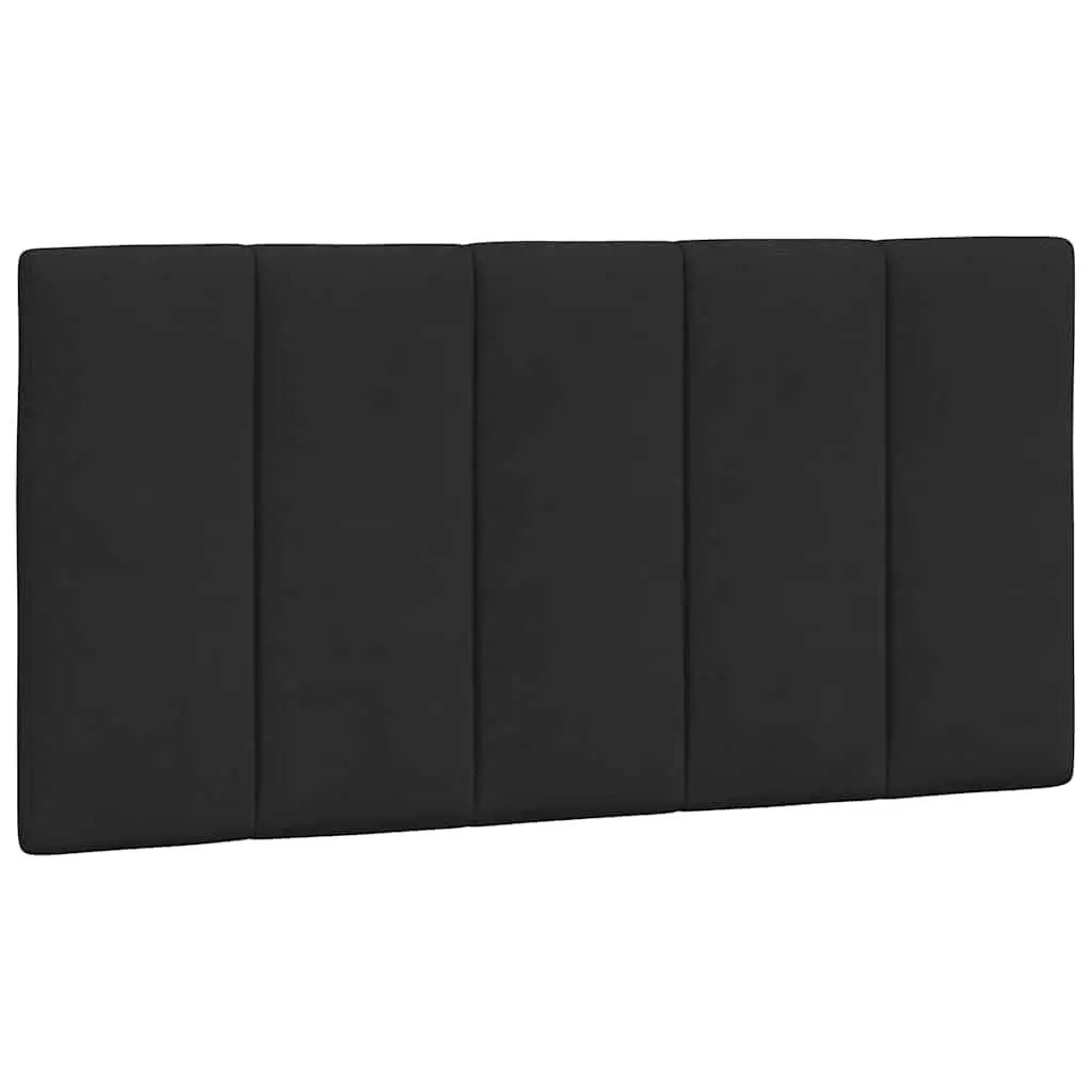 Velvet Black King Single Bed Frame with Headboard 107x203 cm