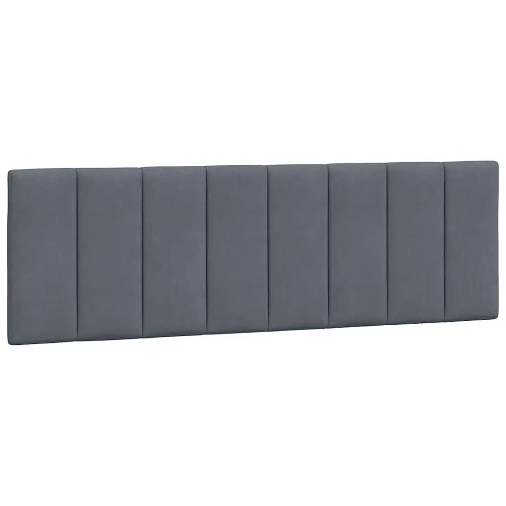 Velvet Upholstered Queen Bed Frame with Headboard