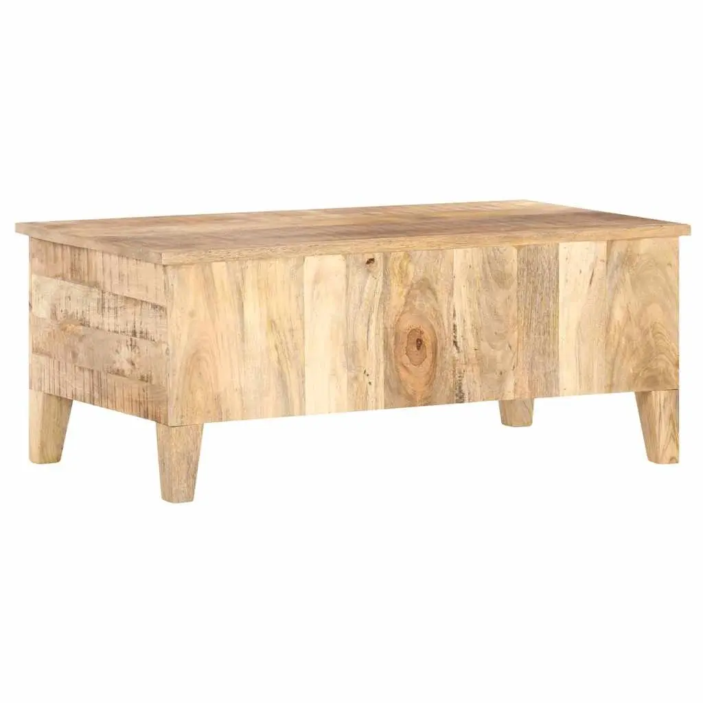 Coffee Table 100x55x40 cm with Drawers Storage Compartment Living Room Furniture