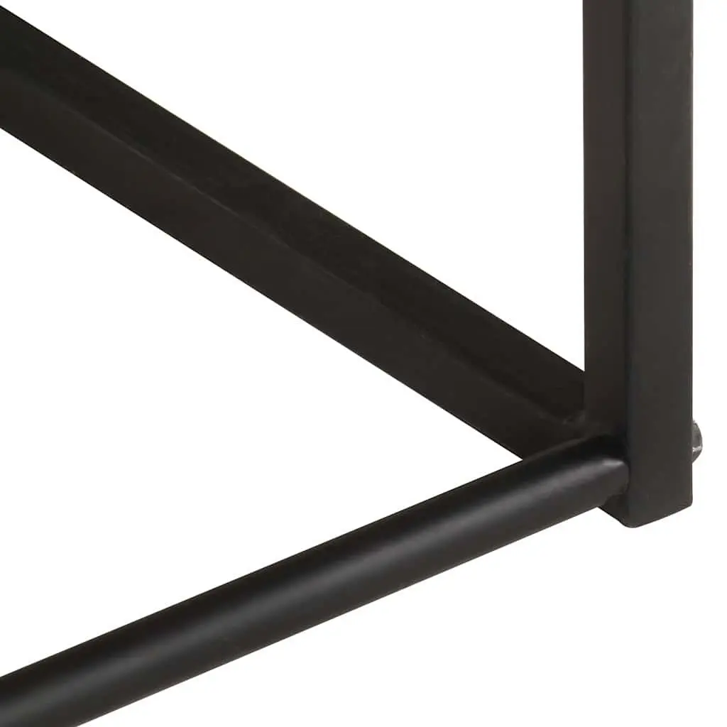 Wooden Peg Coat Rack with Shelf and 6 Hooks in Brown