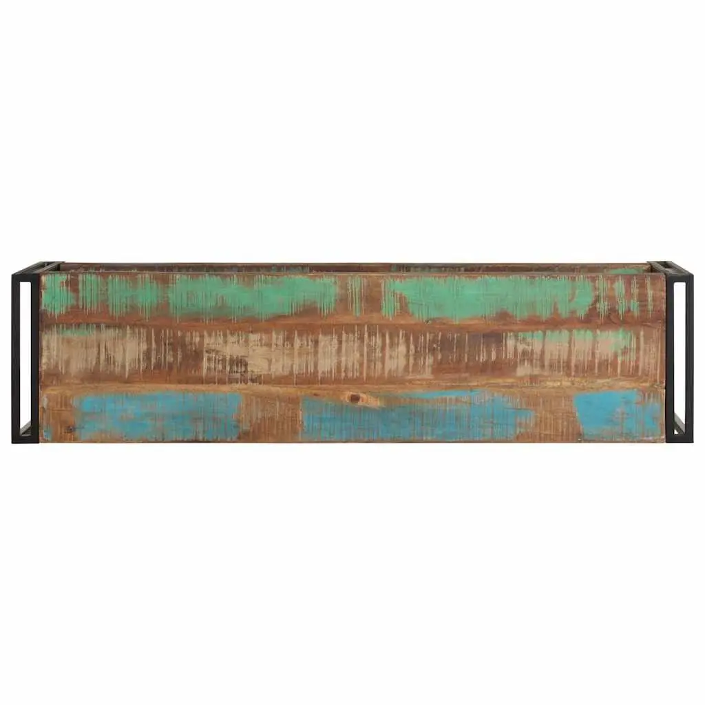 TV Cabinet Industrial Brown 120x30x40 cm Solid Reclaimed Wood