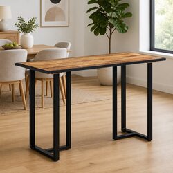 Rustic Mango Wood Dining Table 120 cm for Cozy Spaces