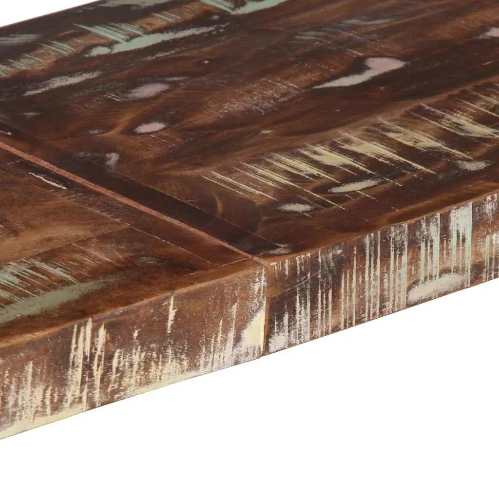 4-Tier Bookcase Industrial 160x40x180 cm Solid Reclaimed Wood Shelving Unit