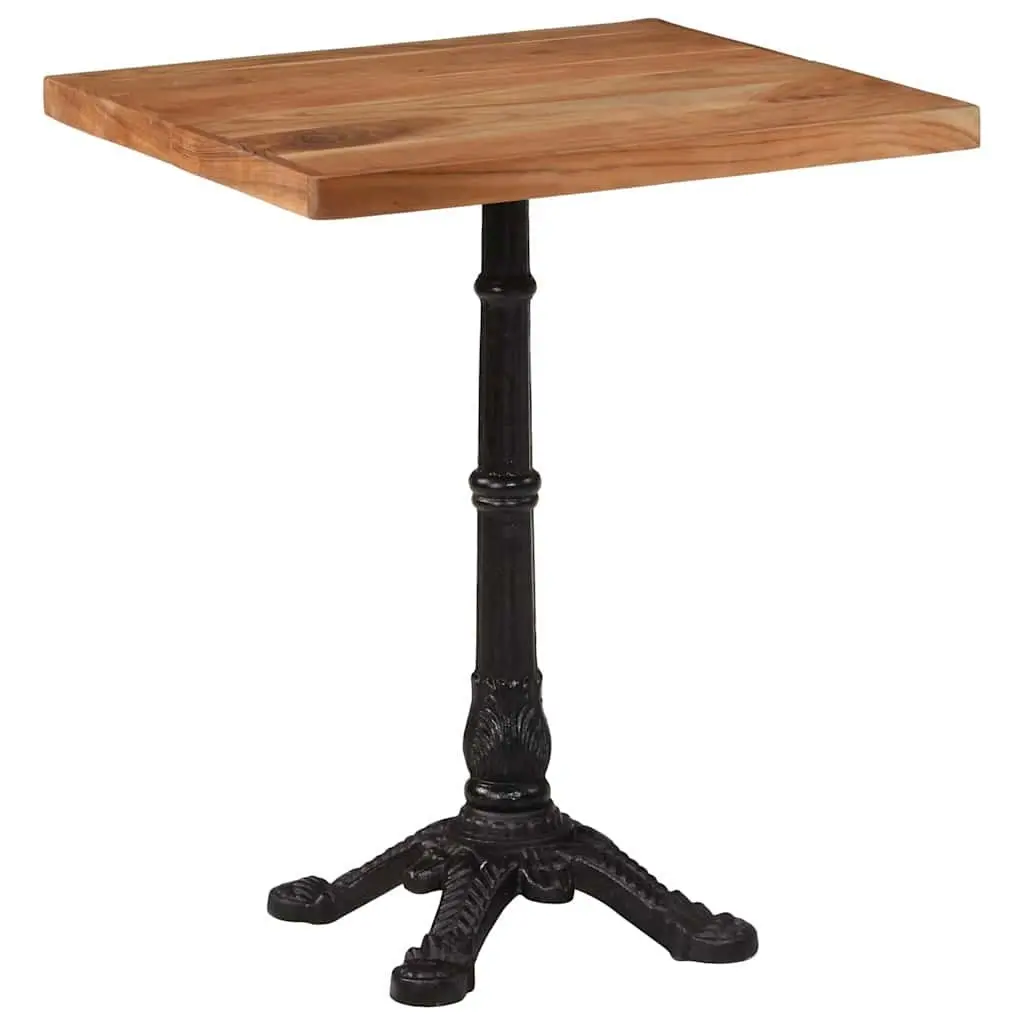 Bistro Dining Table 60x60x76cm Solid Acacia Wood