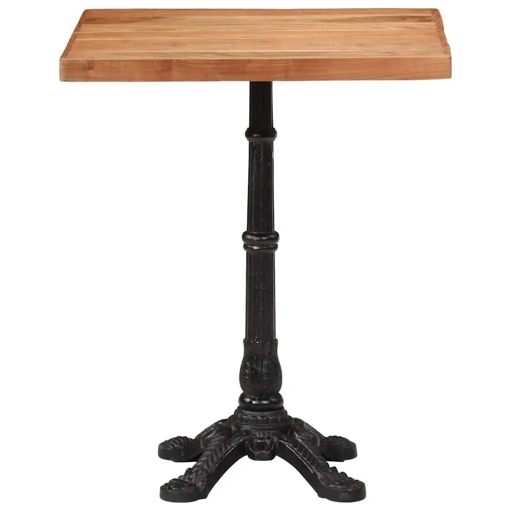 Bistro Dining Table 60x60x76cm Solid Acacia Wood