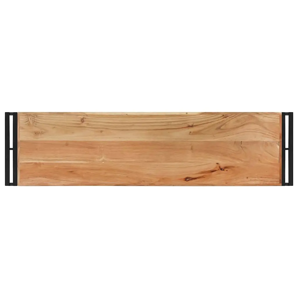 Acacia Wood Console Table 120x30x75 cm for Living Room