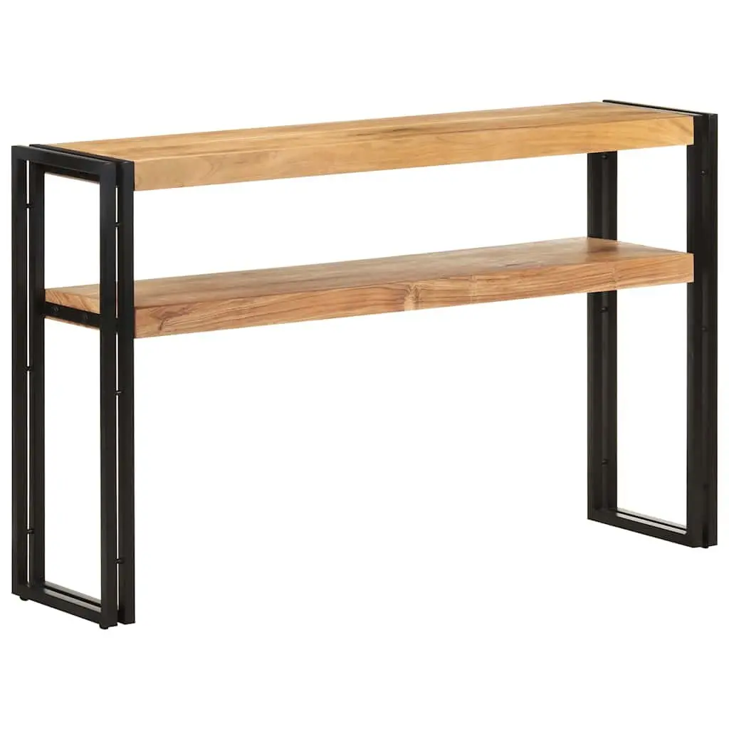 Acacia Wood Console Table 120x30x75 cm for Living Room