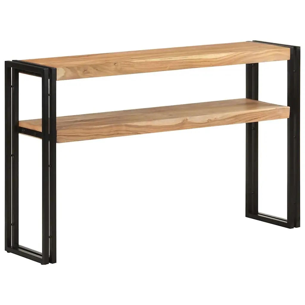 Acacia Wood Console Table 120x30x75 cm for Living Room