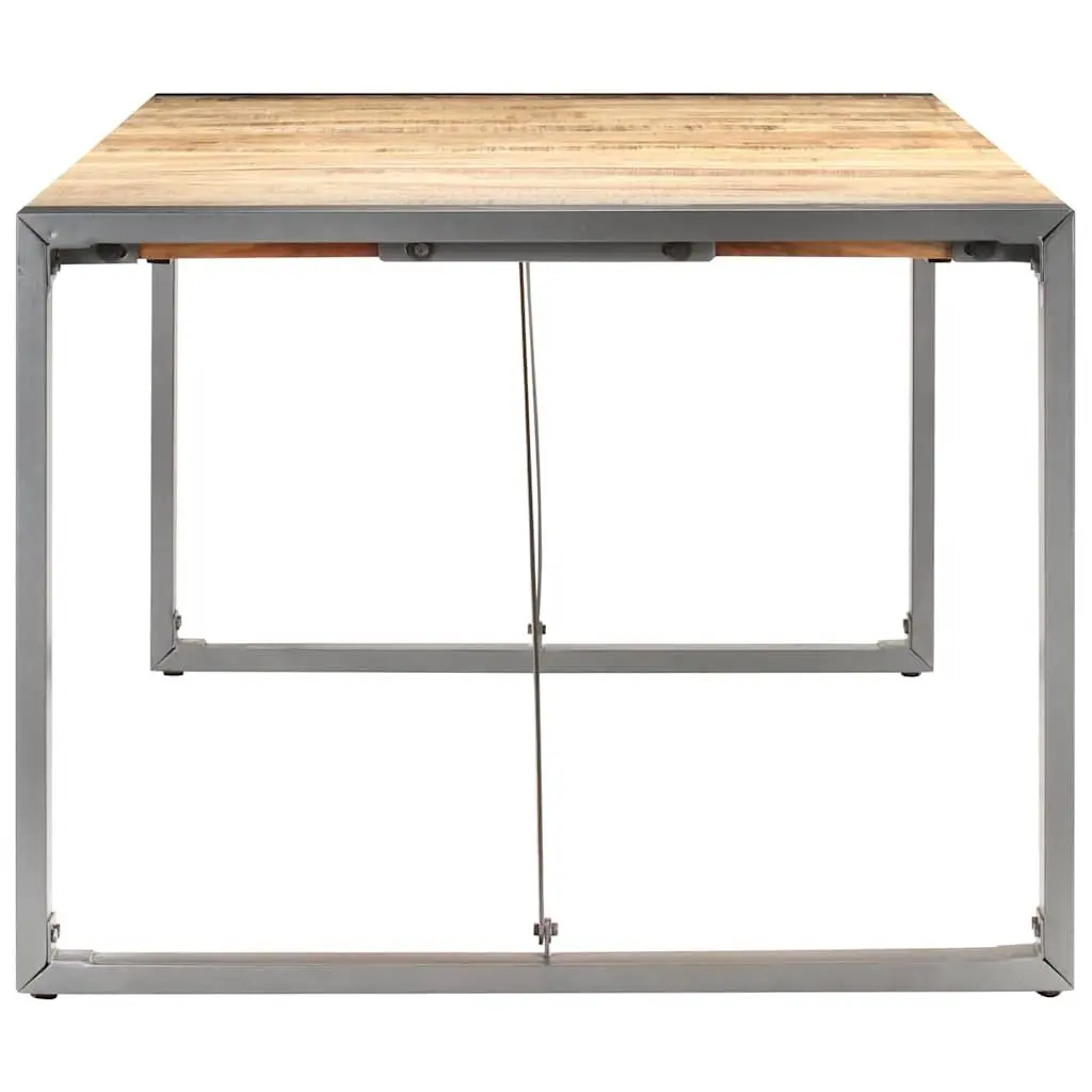 Dining Table 180x90x75 cm Solid Mango Wood Kitchen Room Furniture Brown